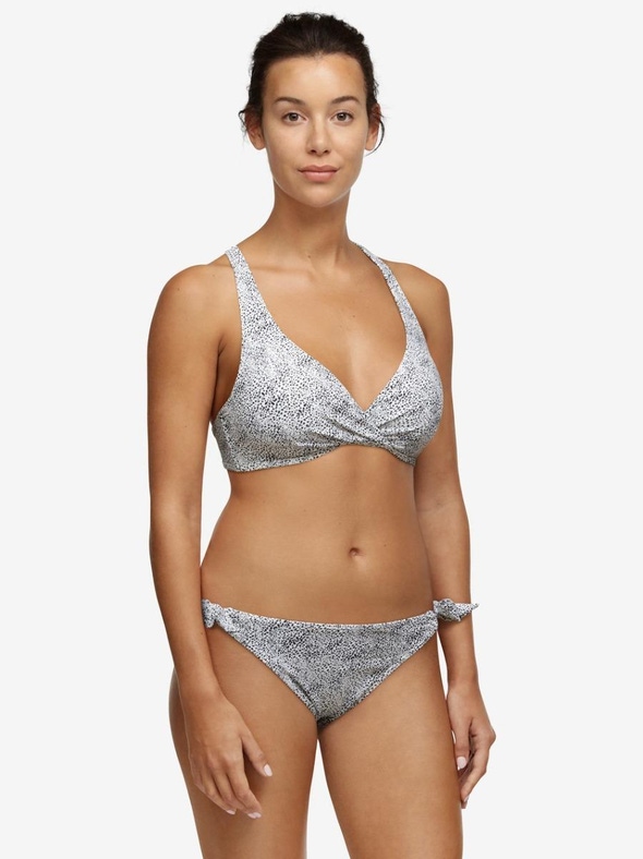 Livera | BLACK & WHITE - Blanche Bikinitop zonder beugel