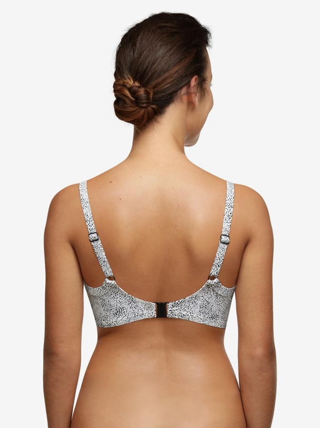 Bindi Soft cup bikinitop BLACK & WHITE Livera