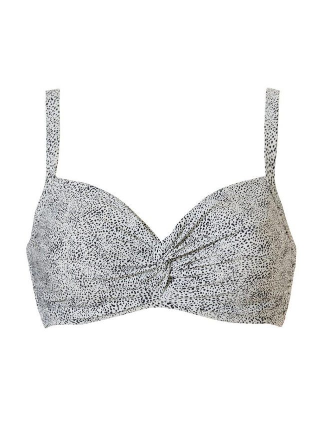 Bindi Soft cup bikinitop BLACK & WHITE Livera
